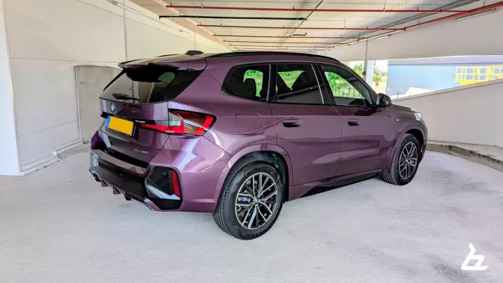 BMW X1 (U11) painted in Purple Silk