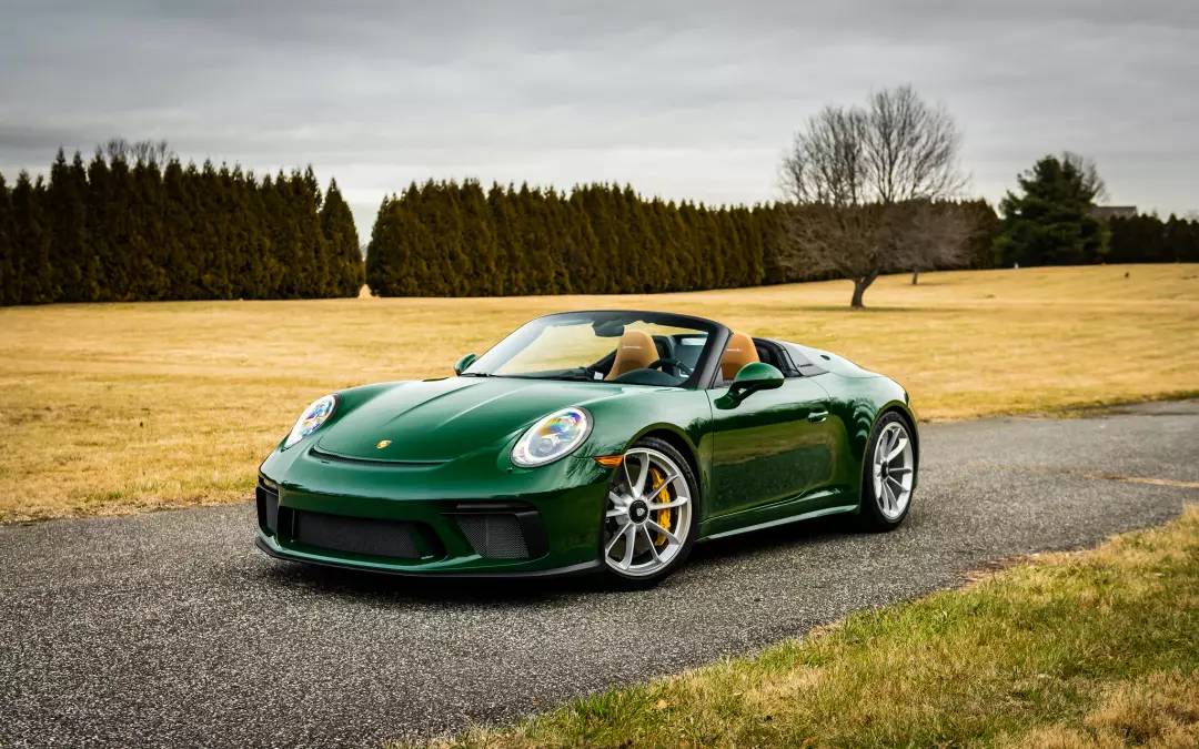Irish Green - Porsche 911 Speedster (991)