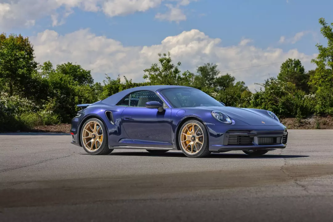 Night Blue - Porsche 911 Turbo S Convertible (992)