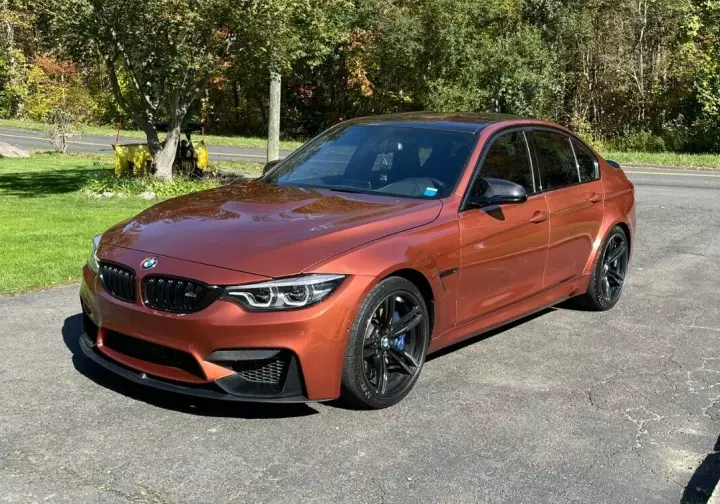 BMW M3 (F80) painted in Byzanz