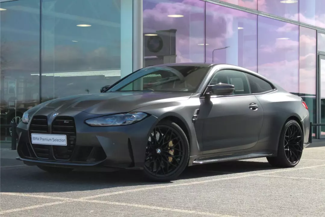 BMW M4 (G82) painted in Frozen Deep Grey
