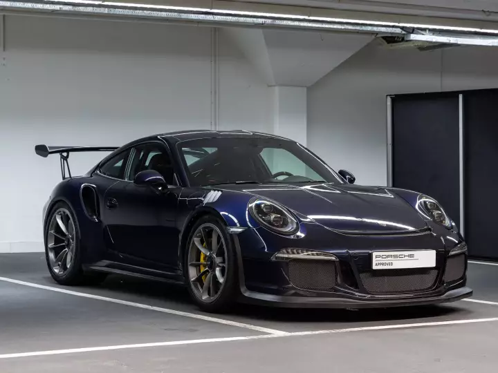 Porsche 911 GT3 RS (991.1) painted in Midnight Blue Metallic