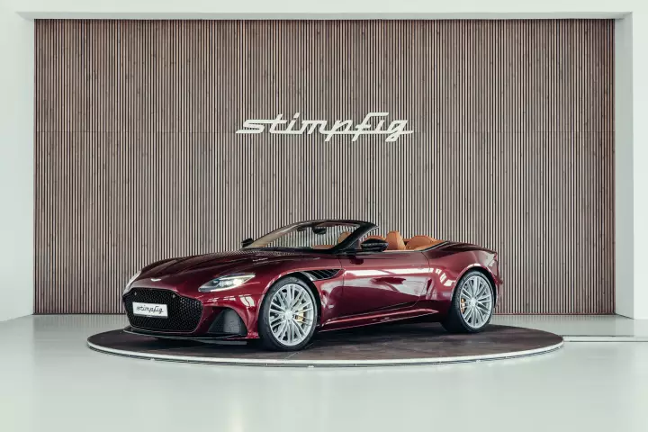 Aston Martin DBS Volante (AM7) painted in Liquid Crimson