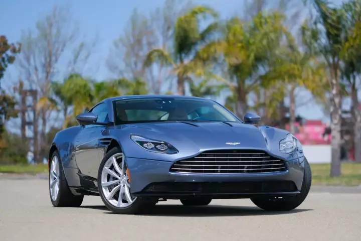 Aston Martin DB11 painted in Concours Blue