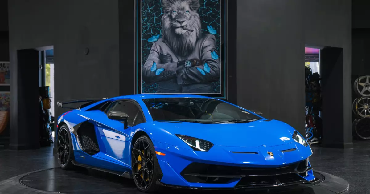 Blu Nila - Lamborghini Aventador SVJ (LP770-4) | carpaints.co