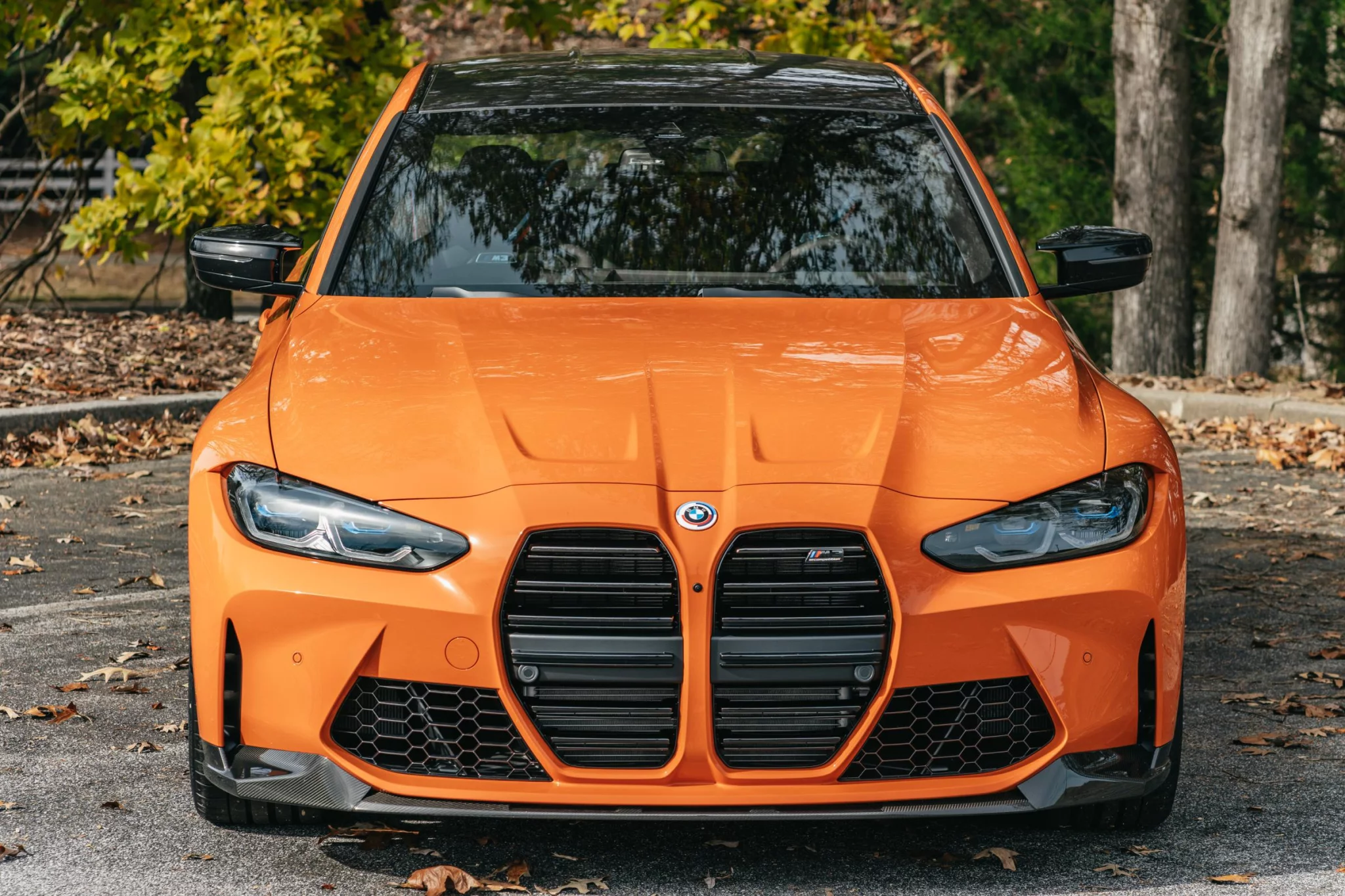 Fire Orange III BMW M3