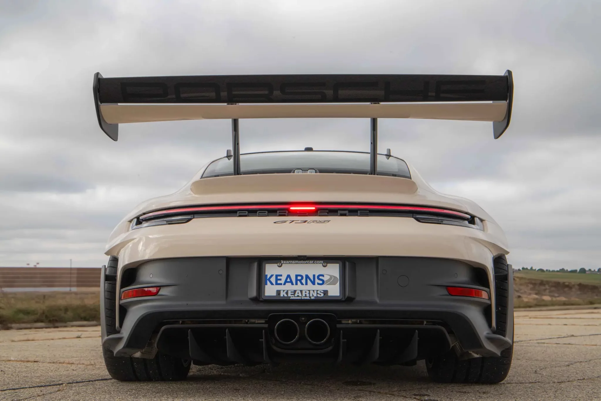 Creme White Porsche 911 GT3 RS