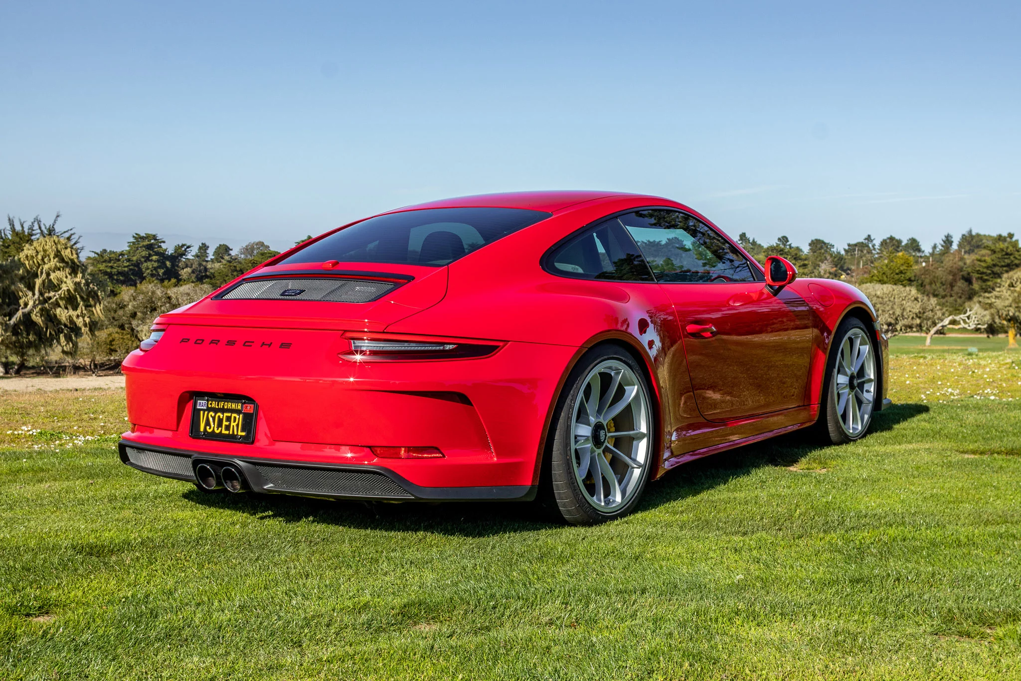 Carmine Red Porsche 911 GT3