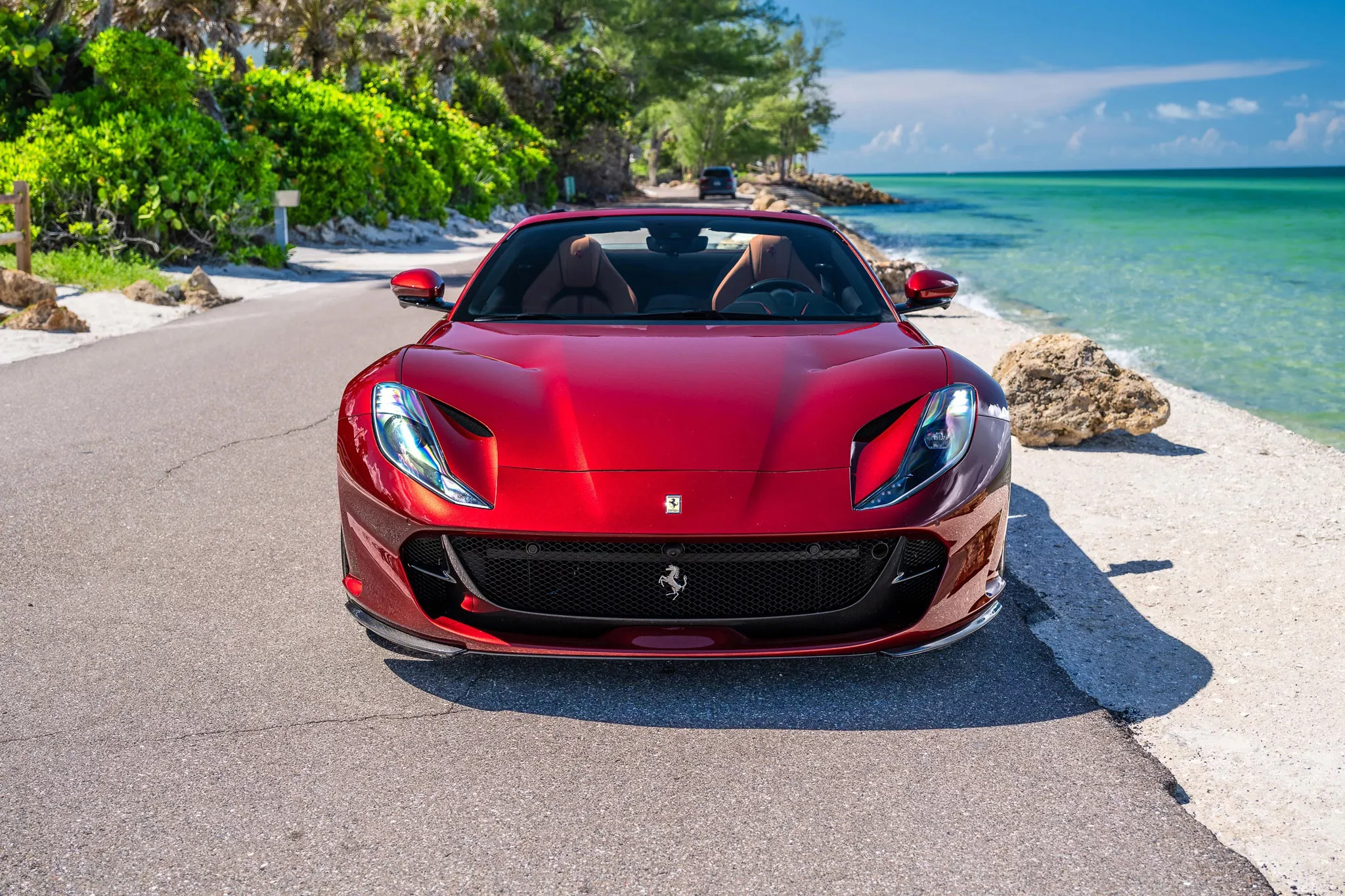 Rosso Fiorano Ferrari 812
