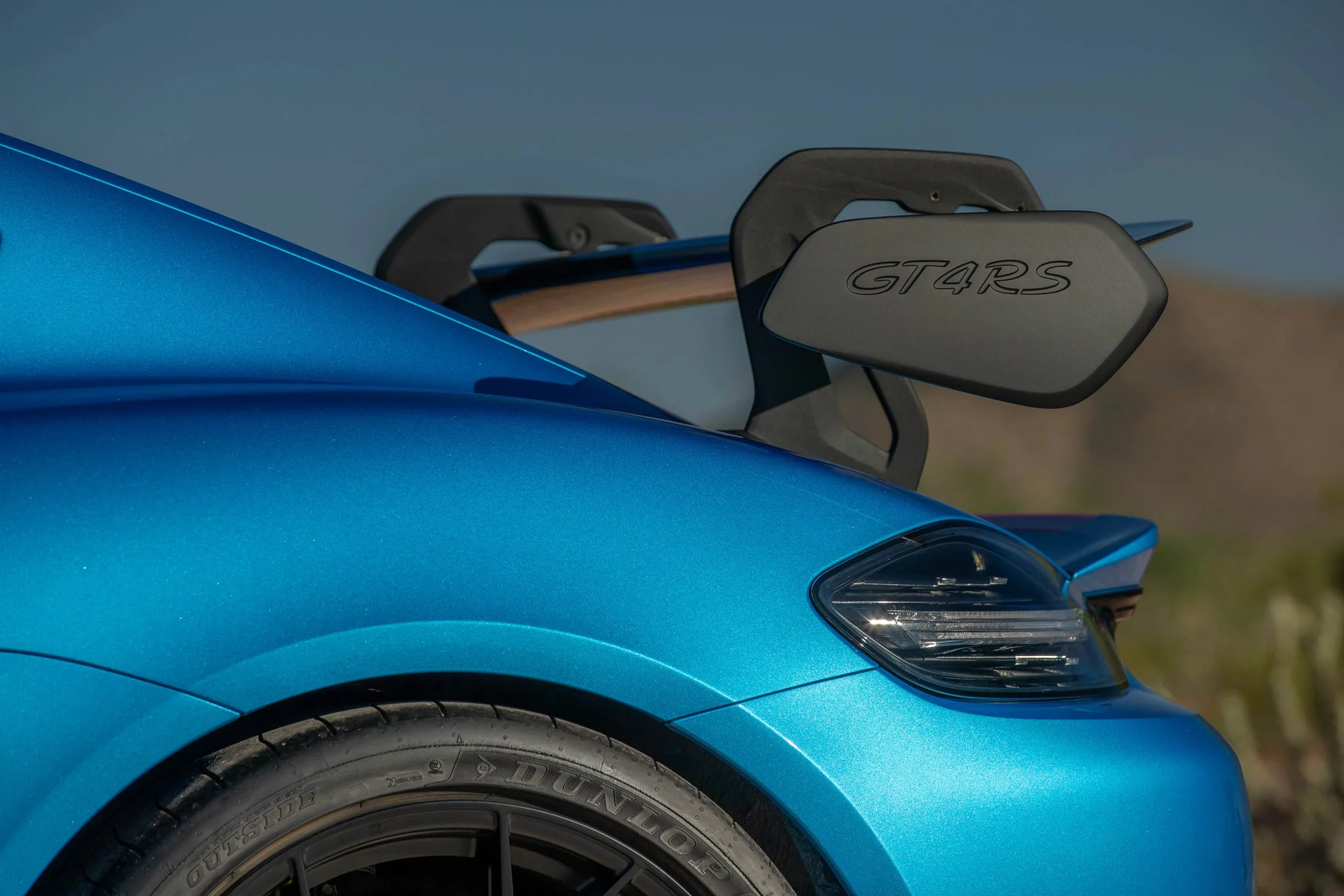South Sea Blue Porsche 718 Cayman GT4 RS