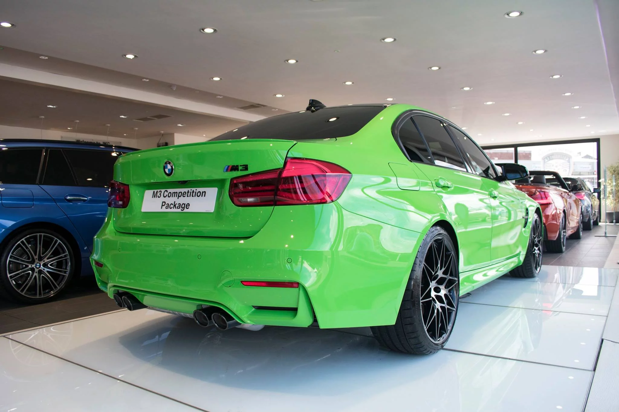 Verde Mantis BMW M3