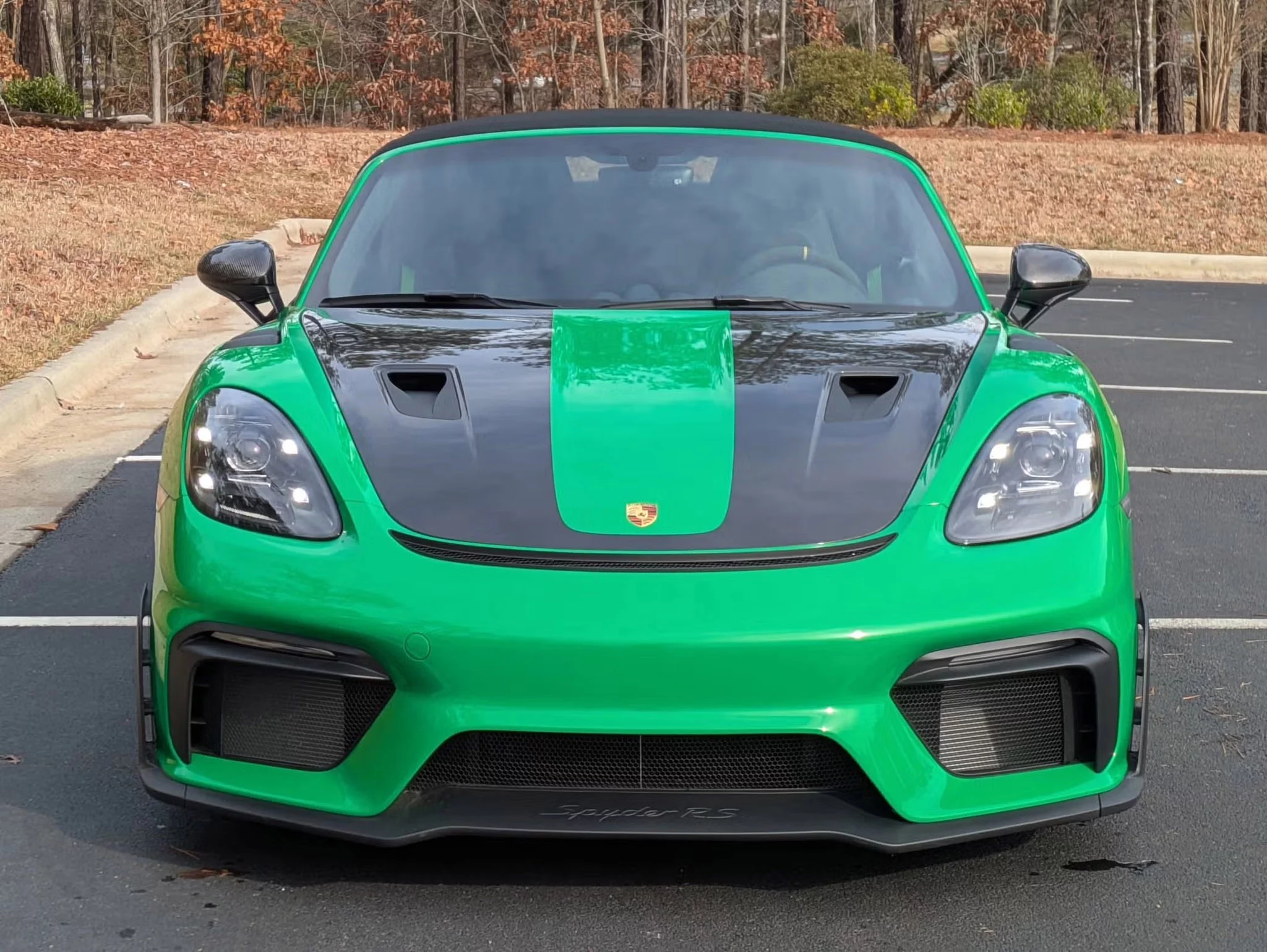 Viper Green Porsche Spyder RS