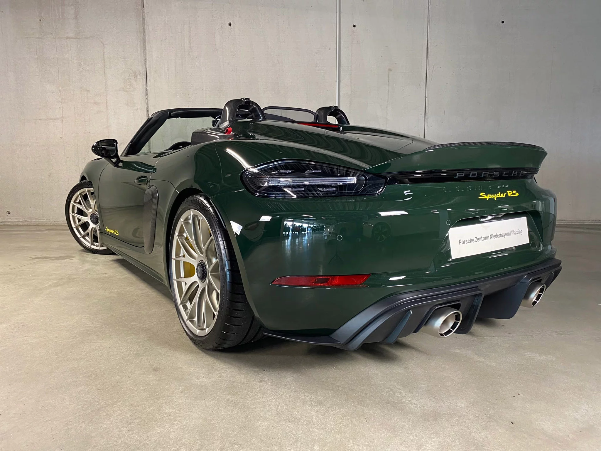Brewster Green Porsche 718 Spyder RS