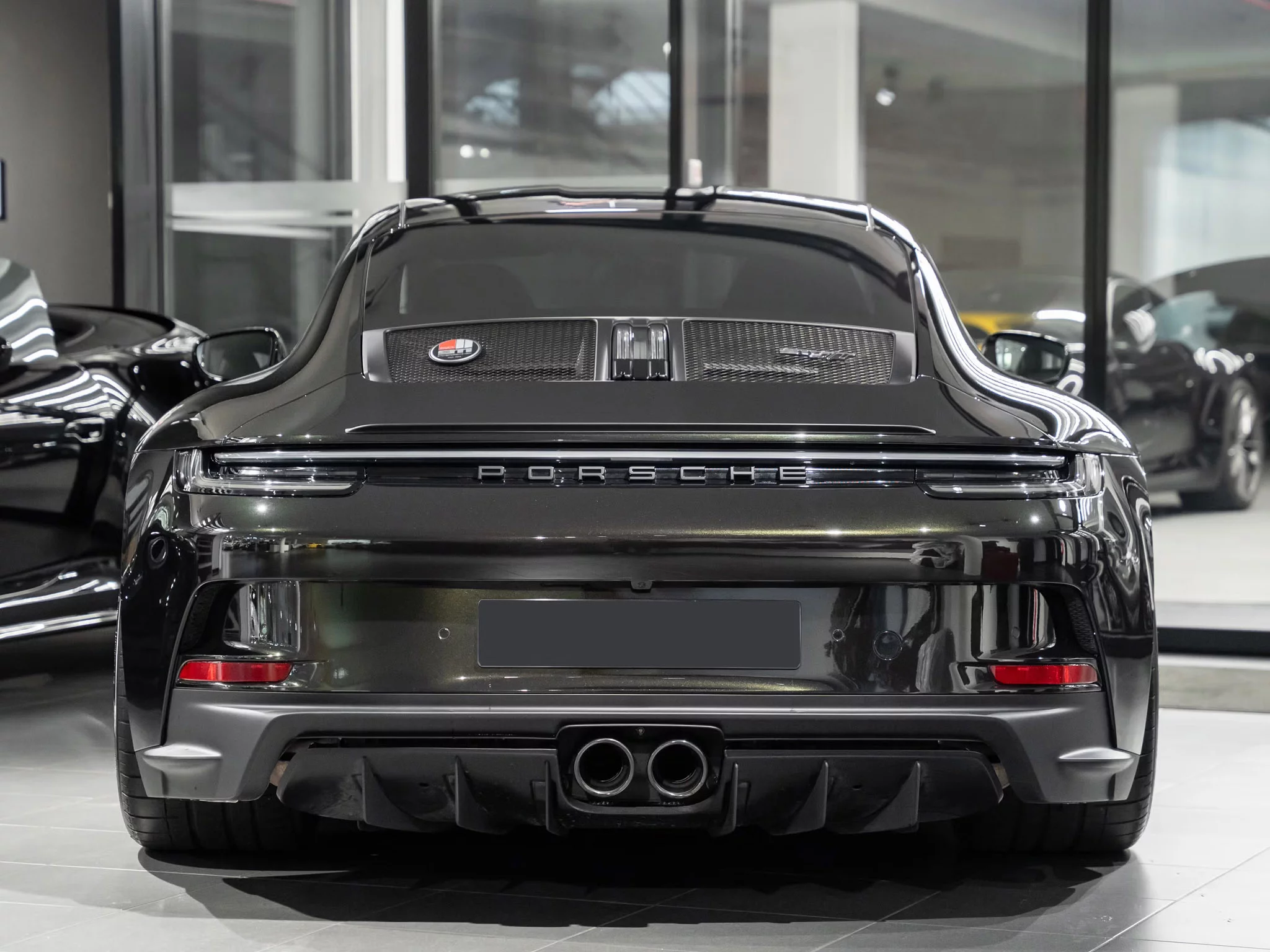 Dark Olive Metallic Porsche 911 S/T