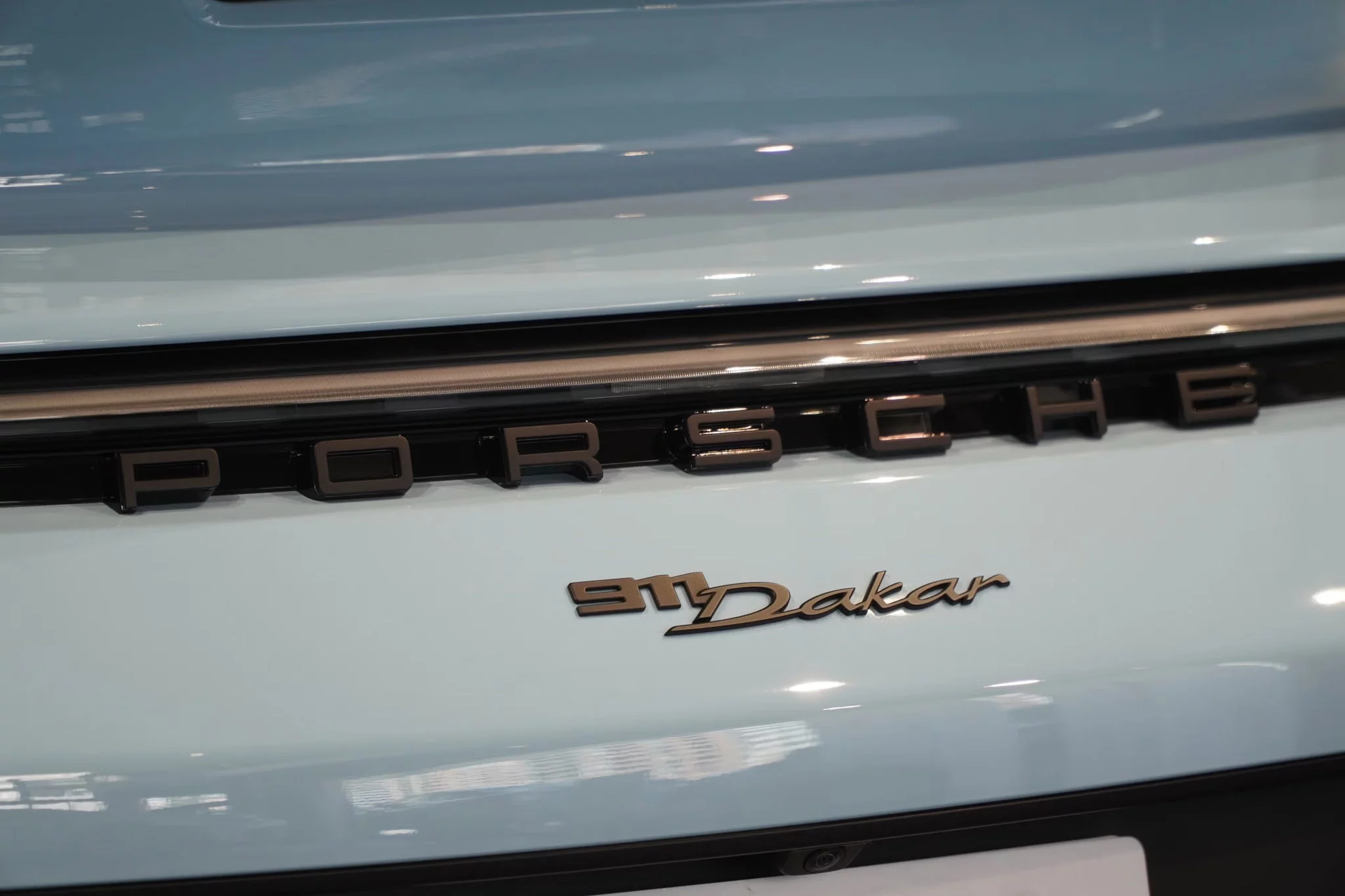 Gulf Blue Porsche 911 Dakar