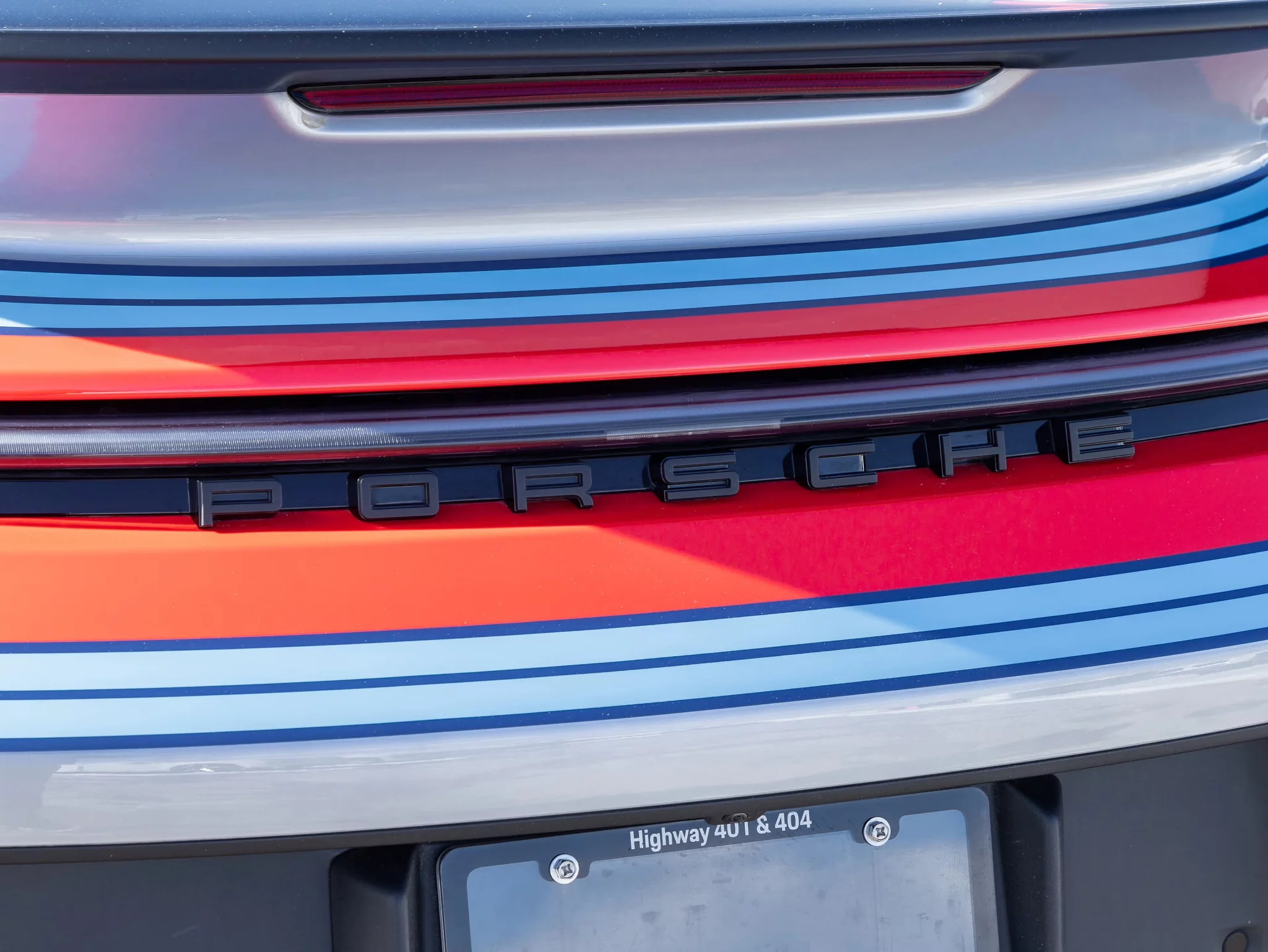 GT Silver Metallic Porsche 911 Dakar