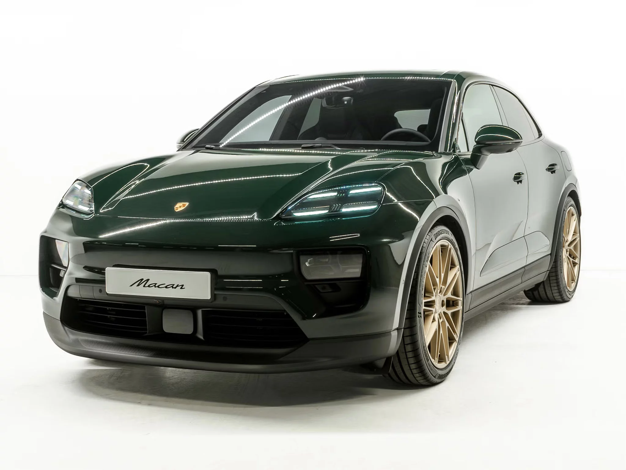 Barnato Green Porsche Macan Electric