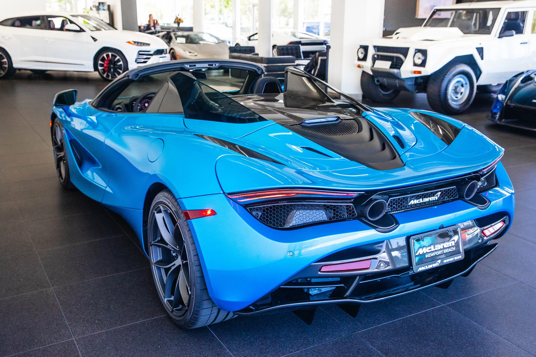 Kingfisher Blue McLaren 720S
