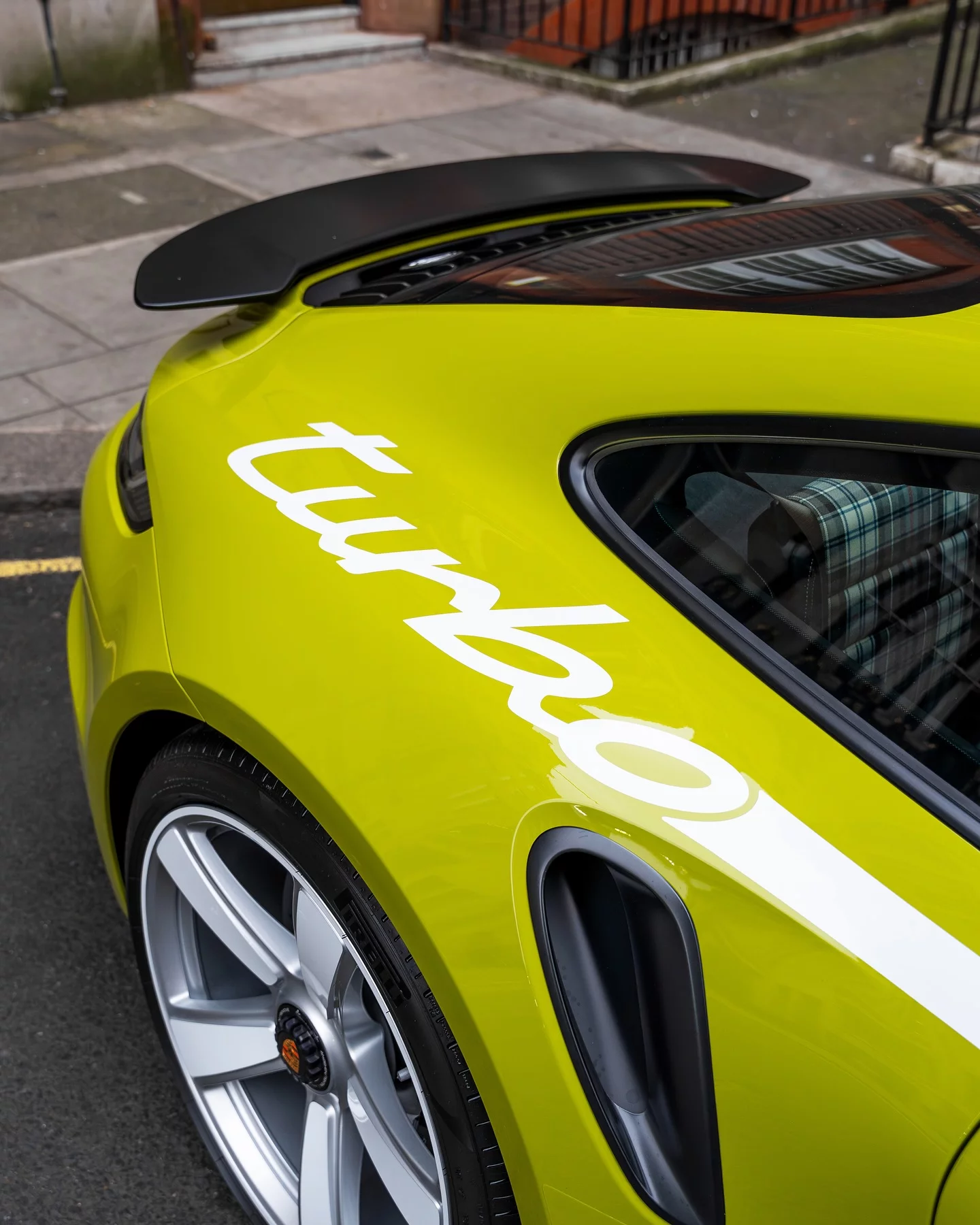 Linden Green Porsche 911 Turbo