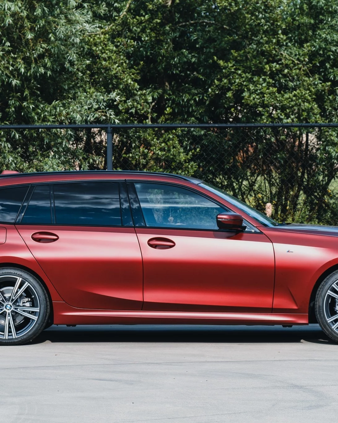 Frozen Preciosa Red BMW 3 Series