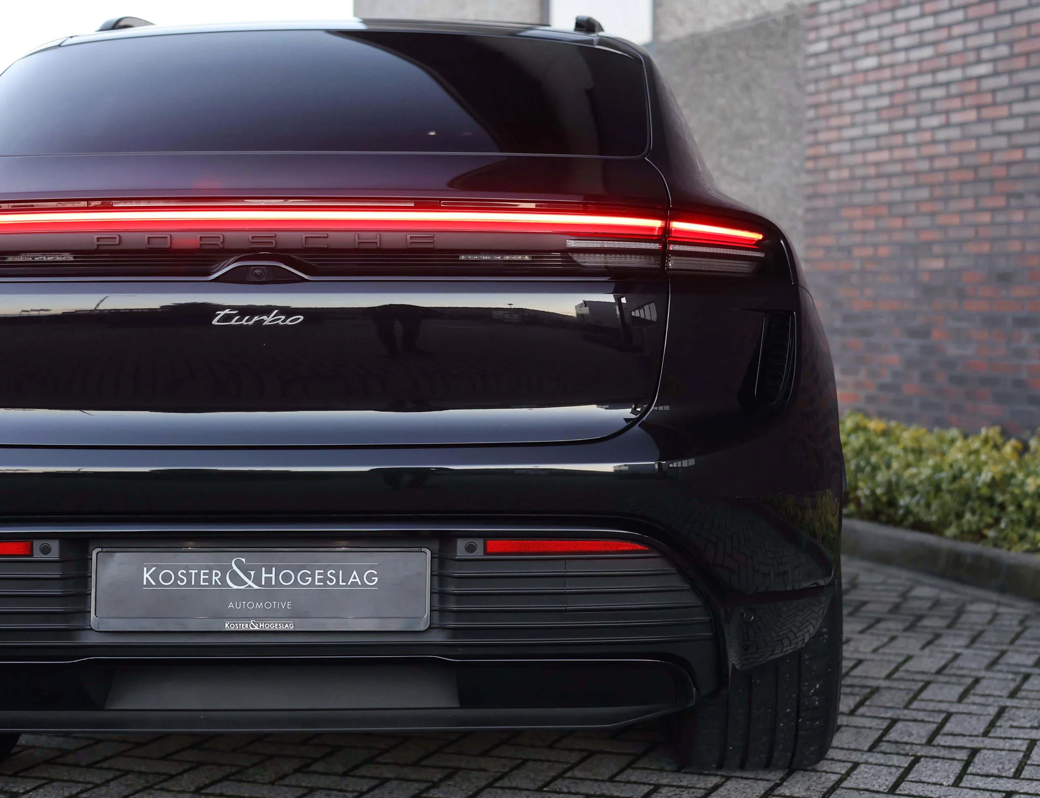 Jet Black Metallic Porsche Macan Electric