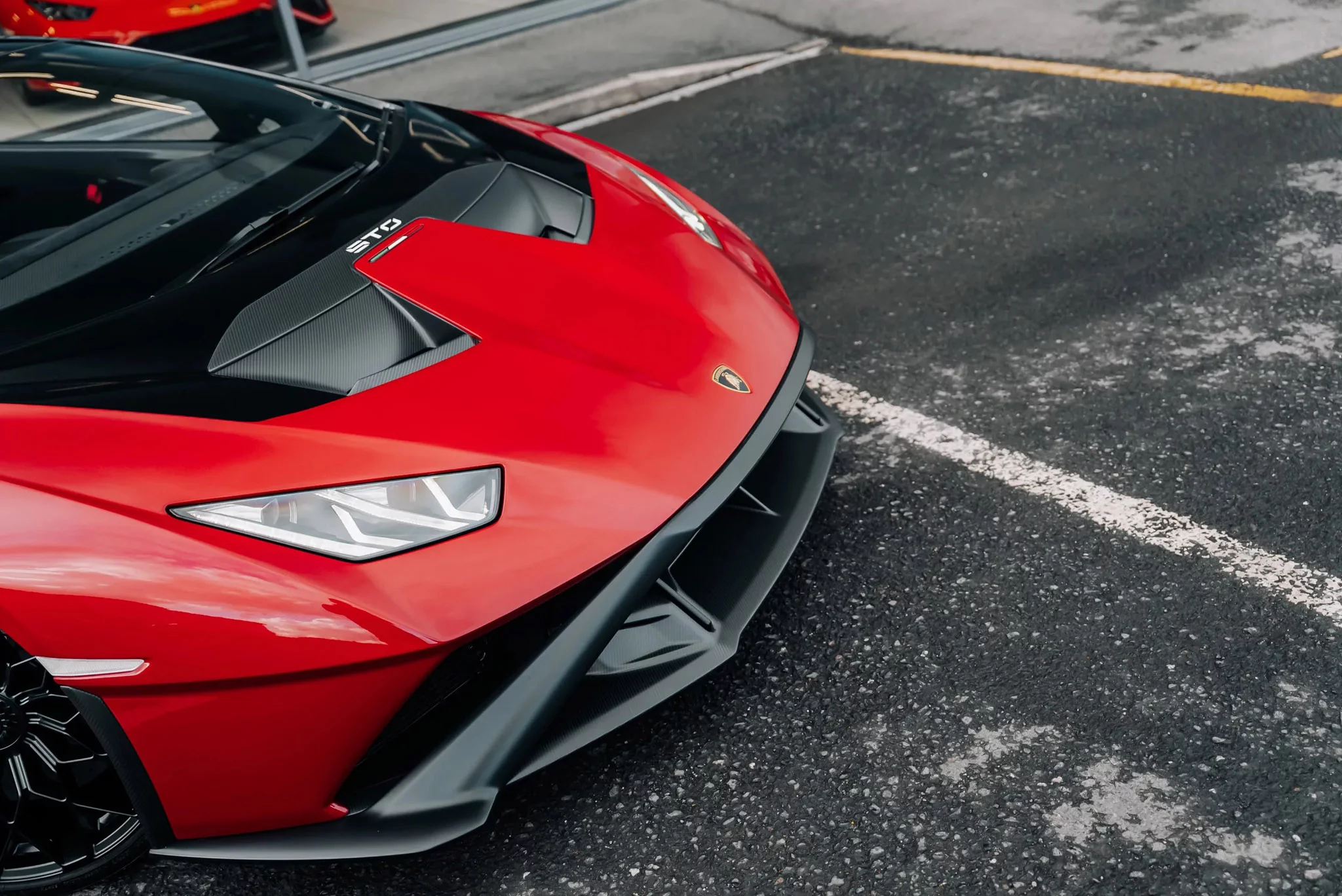 Rosso Bia Lamborghini Huracán