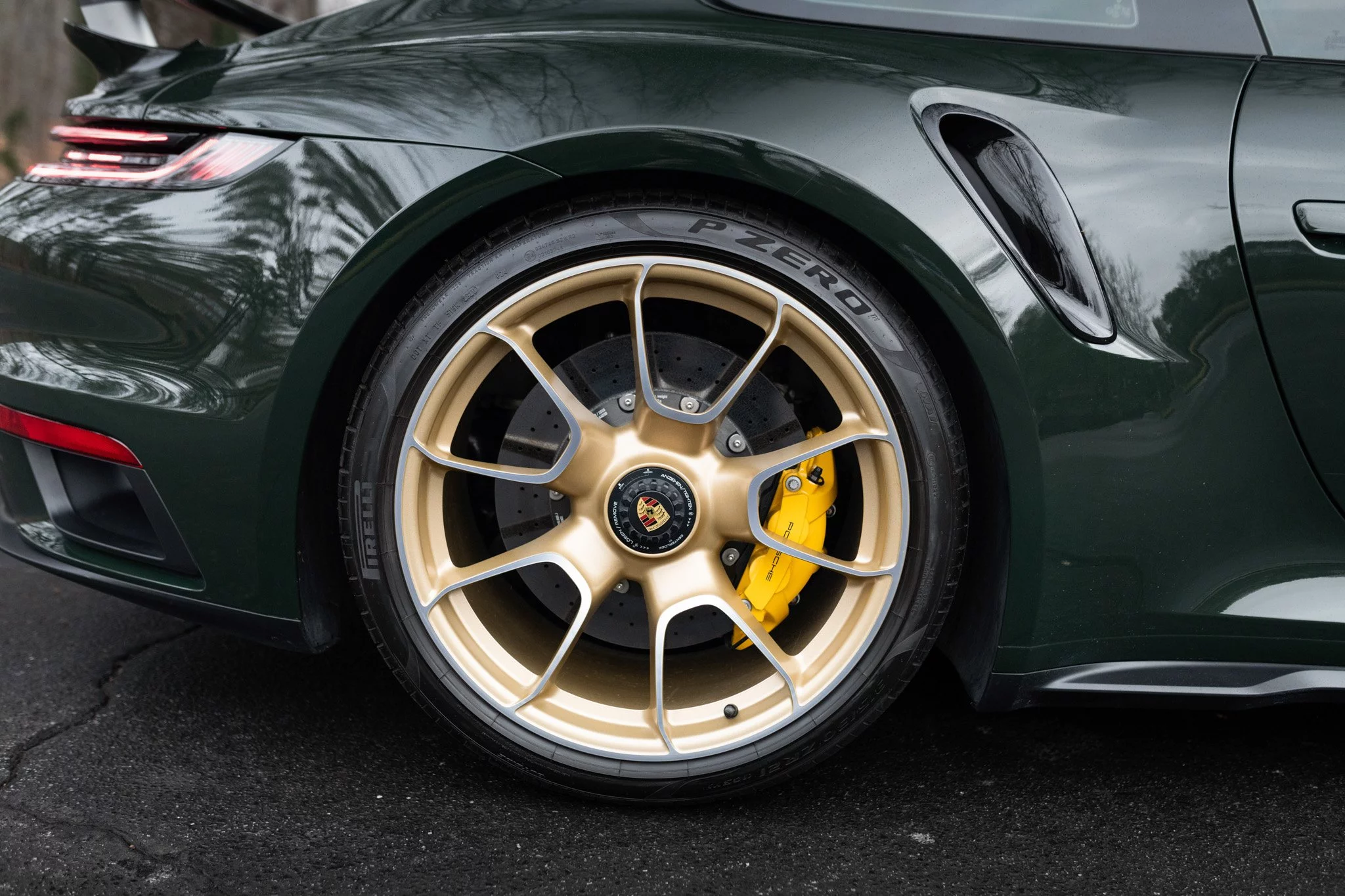 Brewster Green Porsche 911 Turbo