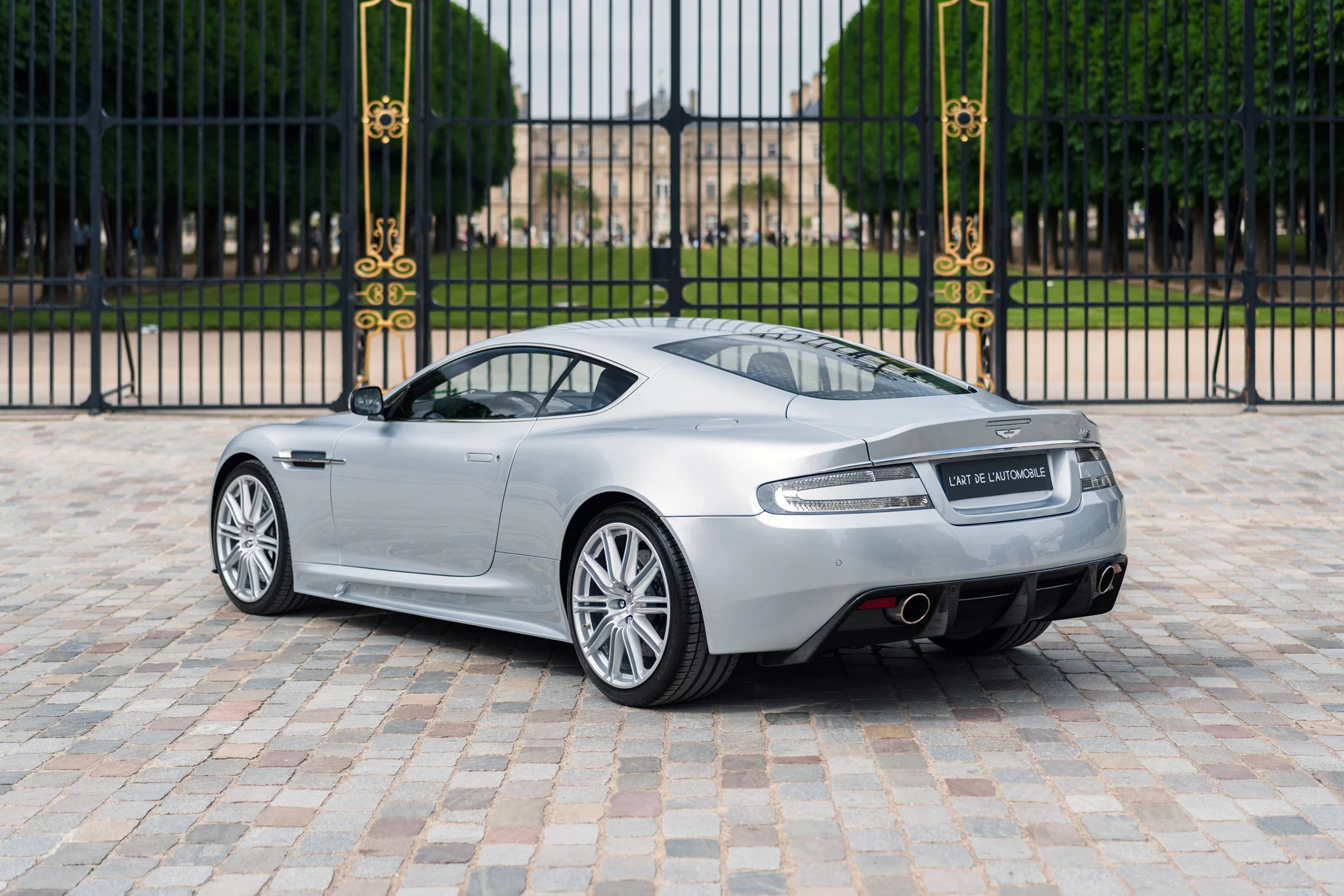 Titanium Silver Aston Martin DBS