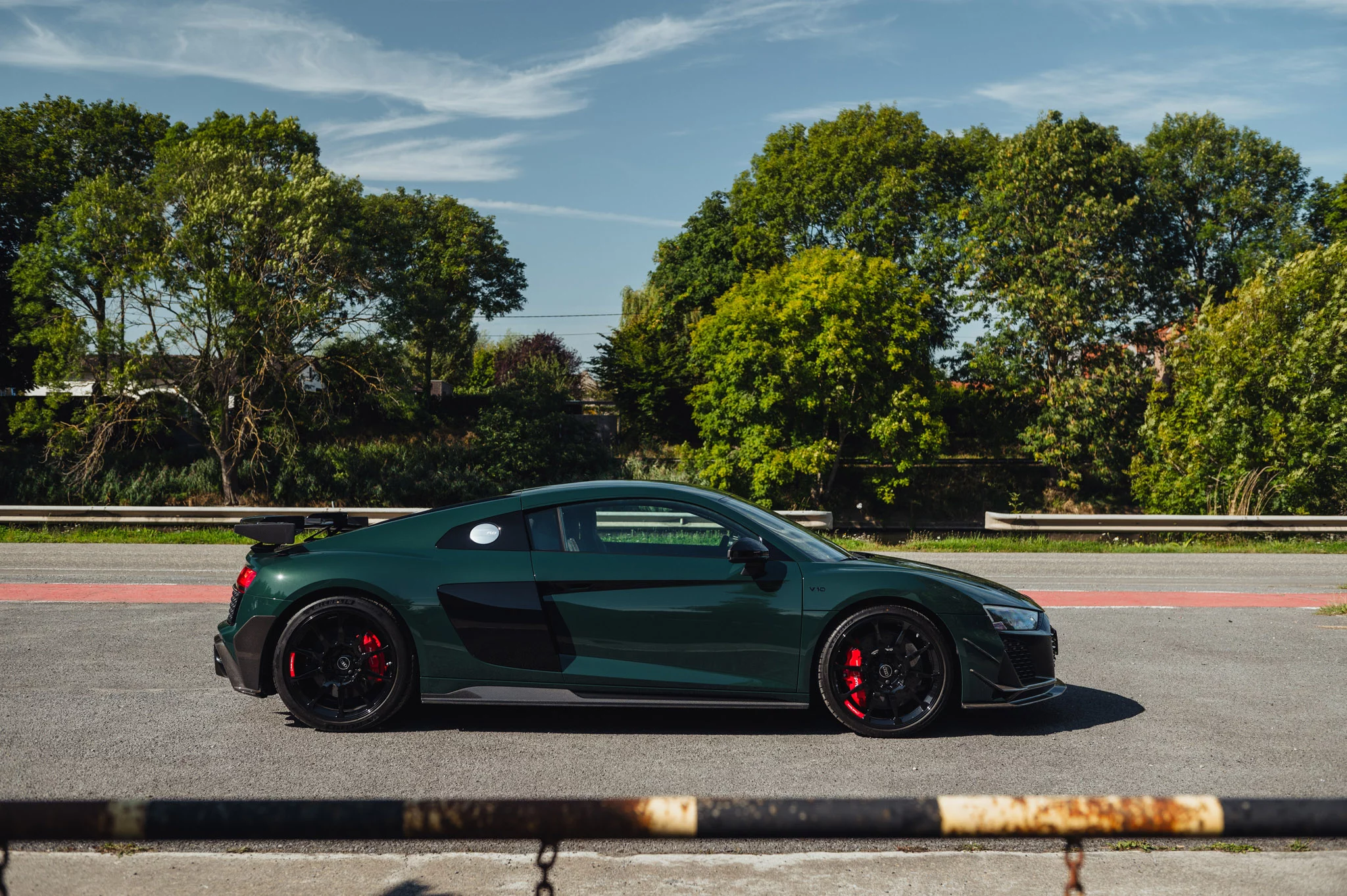 Goodwood Green Audi R8