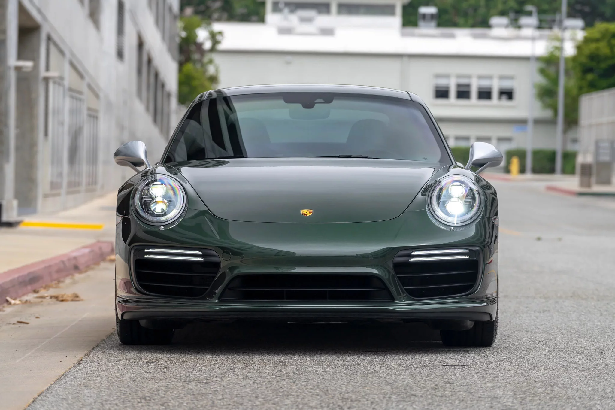 Oak Green Metallic Porsche 911 Turbo