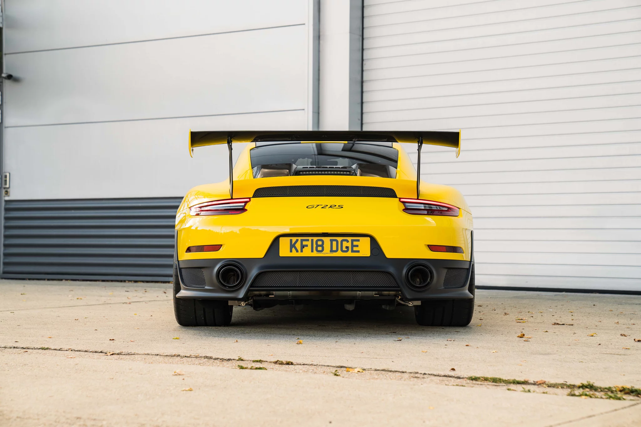 Racing Yellow Porsche 911 GT2 RS