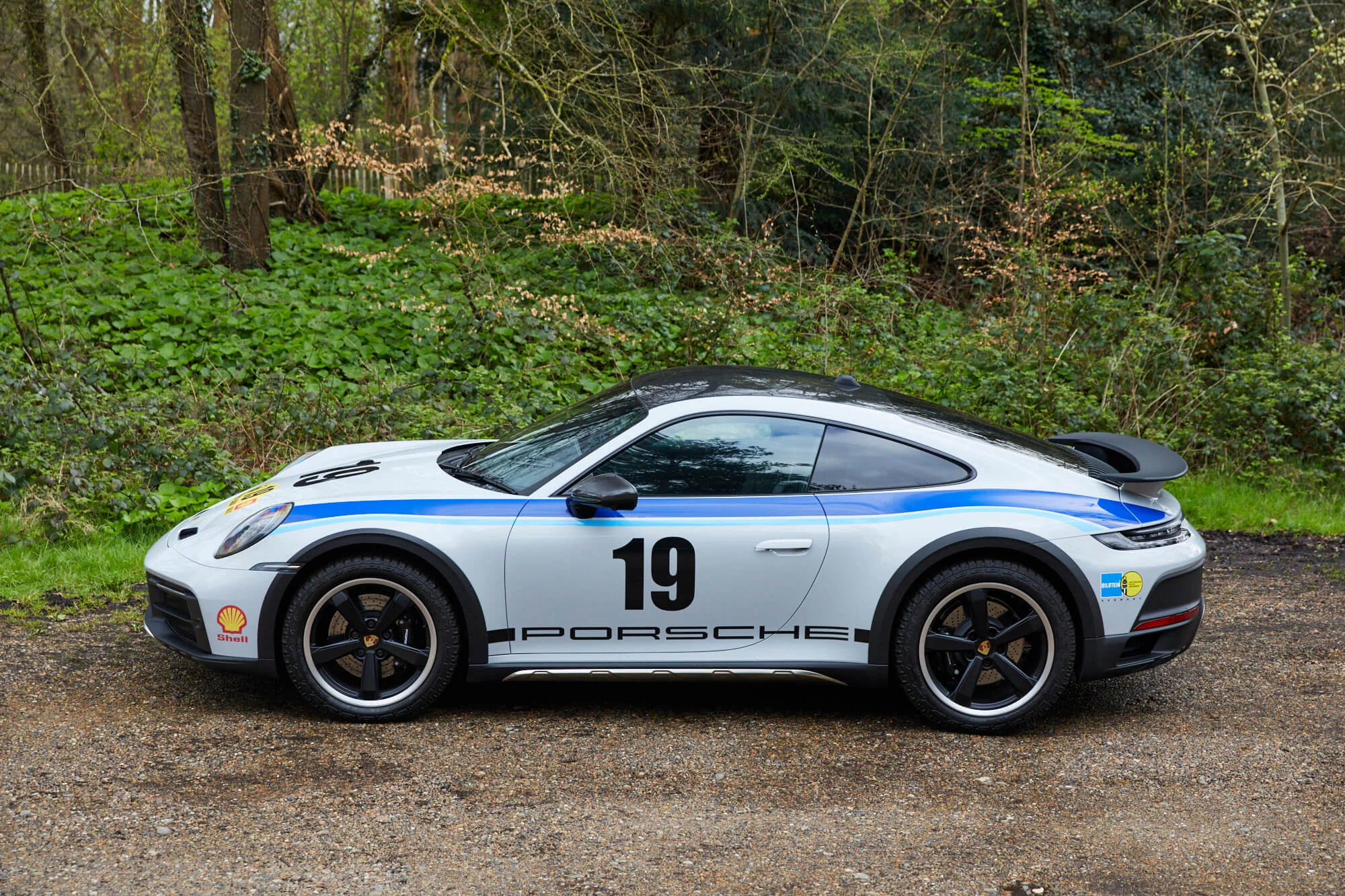 Ice Grey Metallic Porsche 911 Dakar
