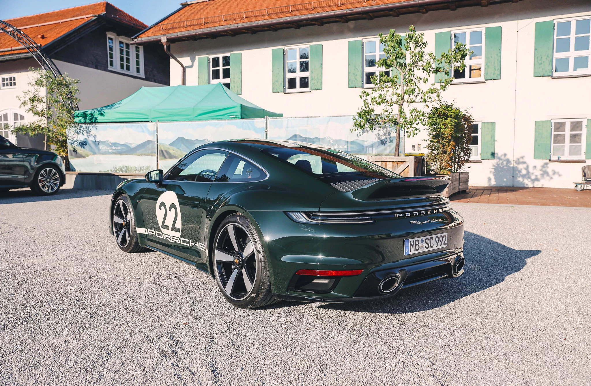 Brewster Green Porsche 911 Sport Classic
