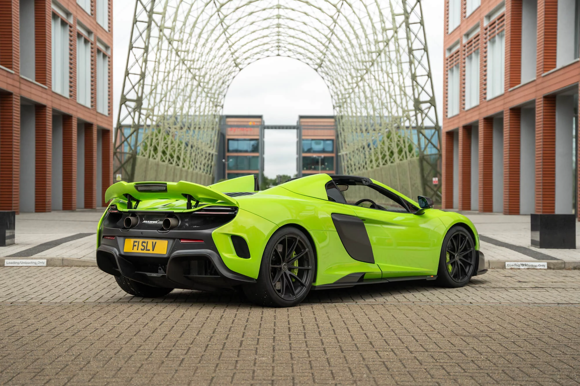 Napier Green McLaren 675LT