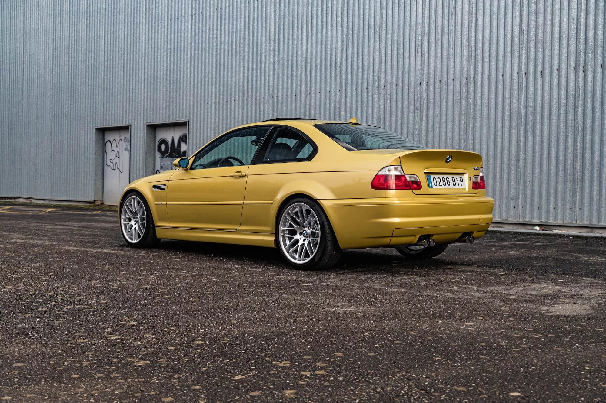 Phoenix Yellow BMW M3