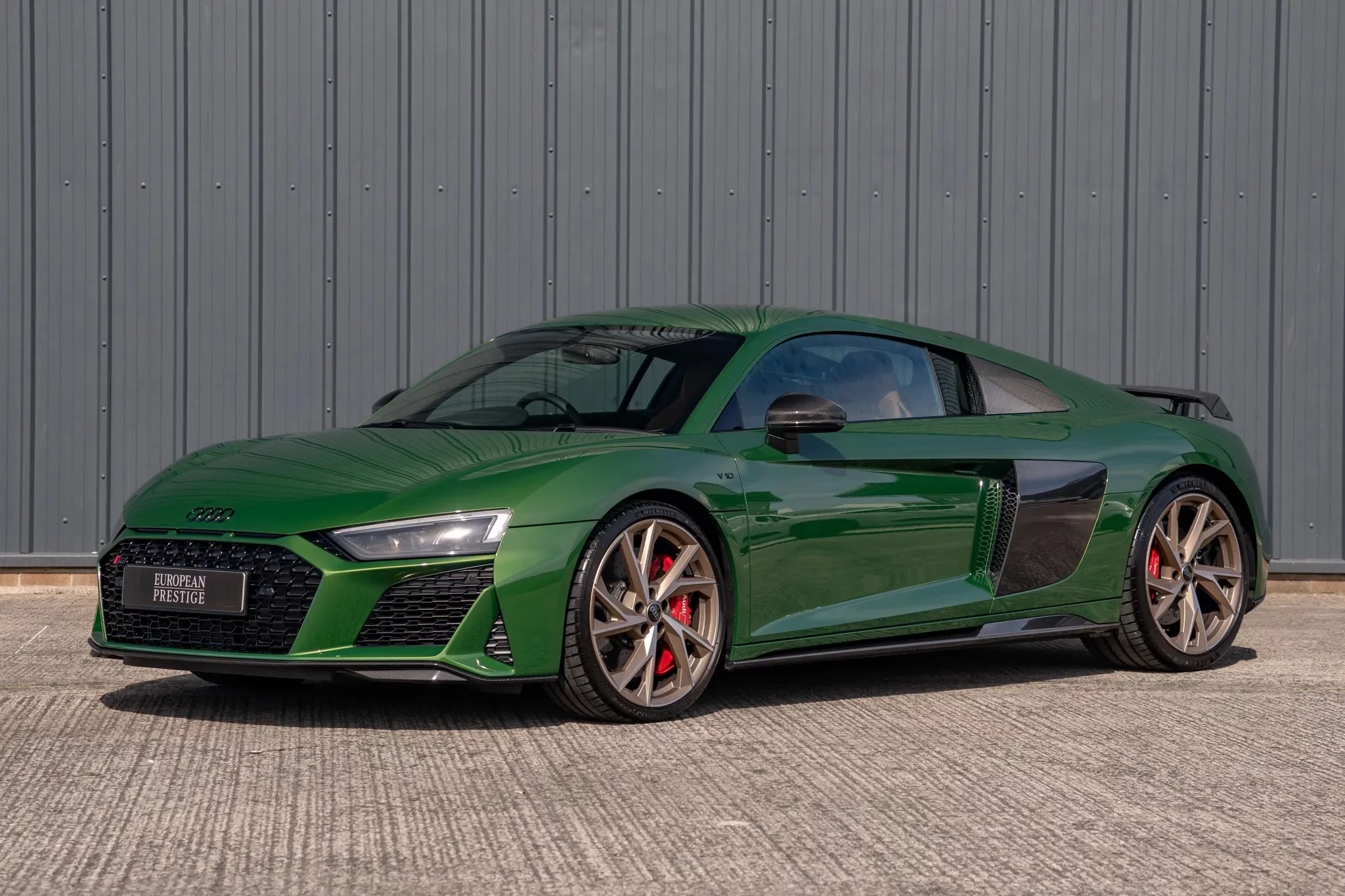 Sonoma Green Audi R8