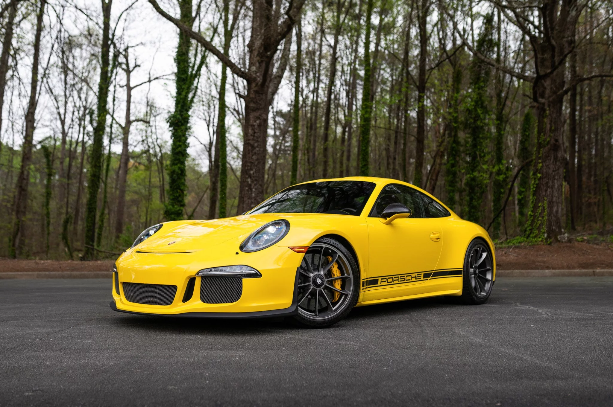 Racing Yellow Porsche 911 R