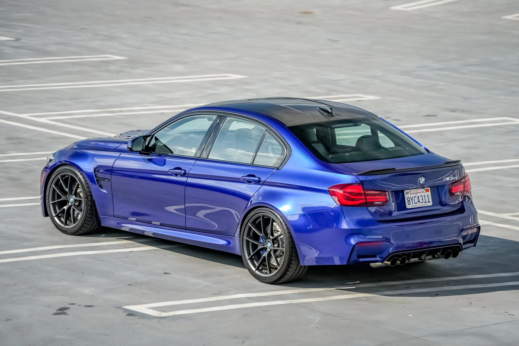 San Marino Blue BMW M3