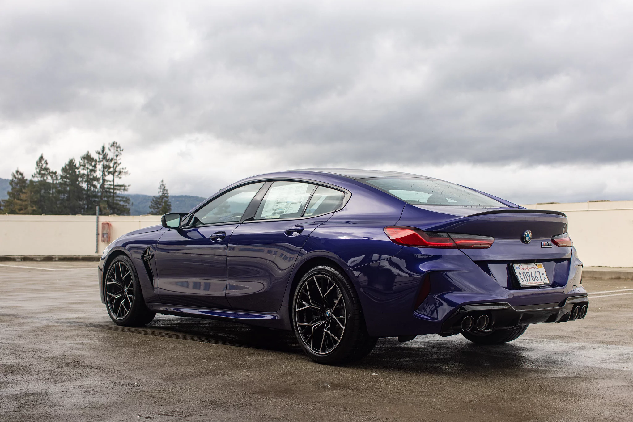 Velvet Blue BMW M8