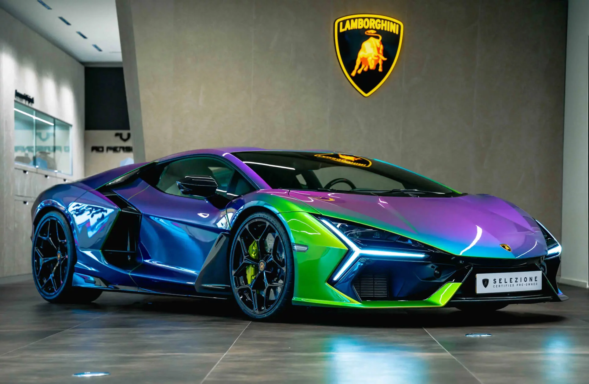 Verde Agave Lucido Lamborghini Revuelto