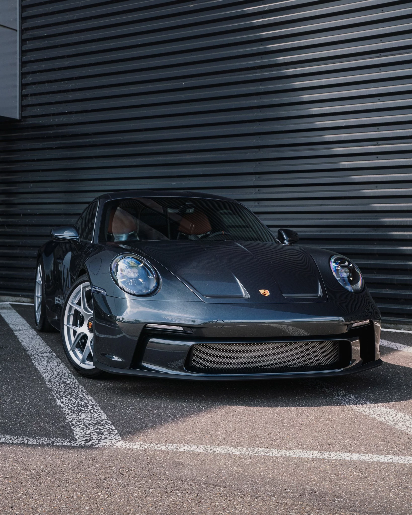 Carbon Steel Grey Porsche 911 S/T