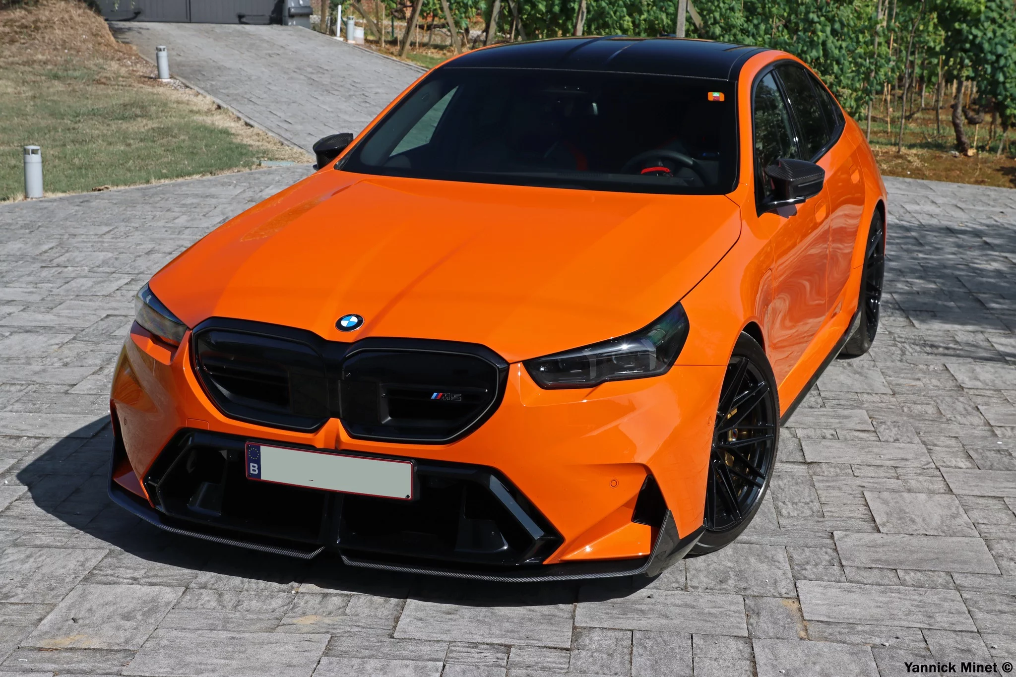 Fire Orange III BMW M5