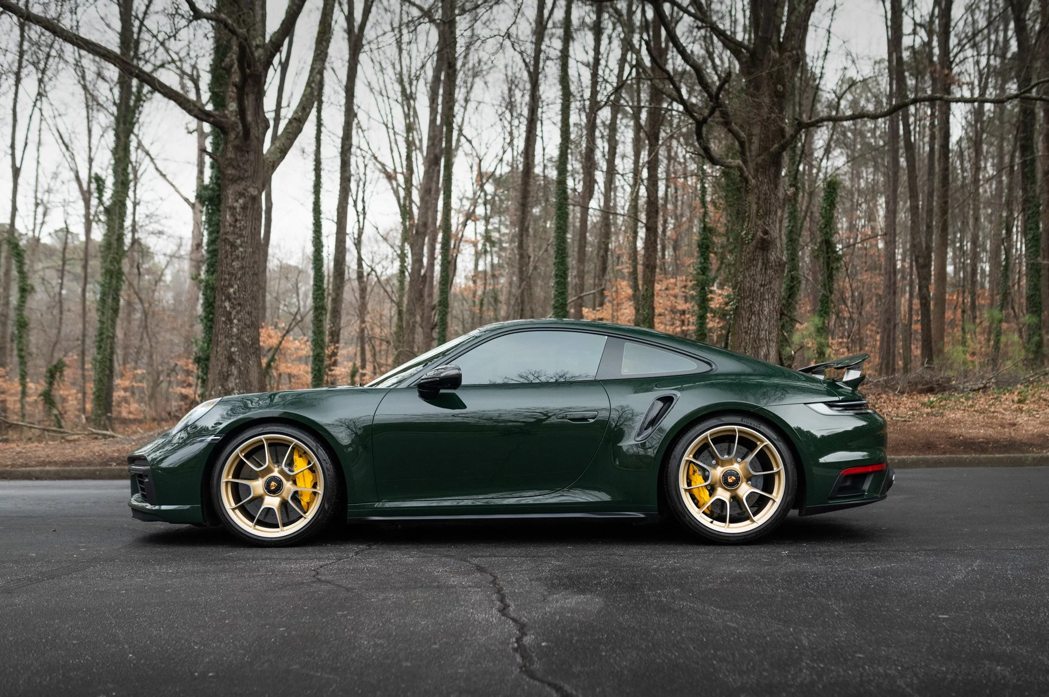 Brewster Green Porsche 911 Turbo