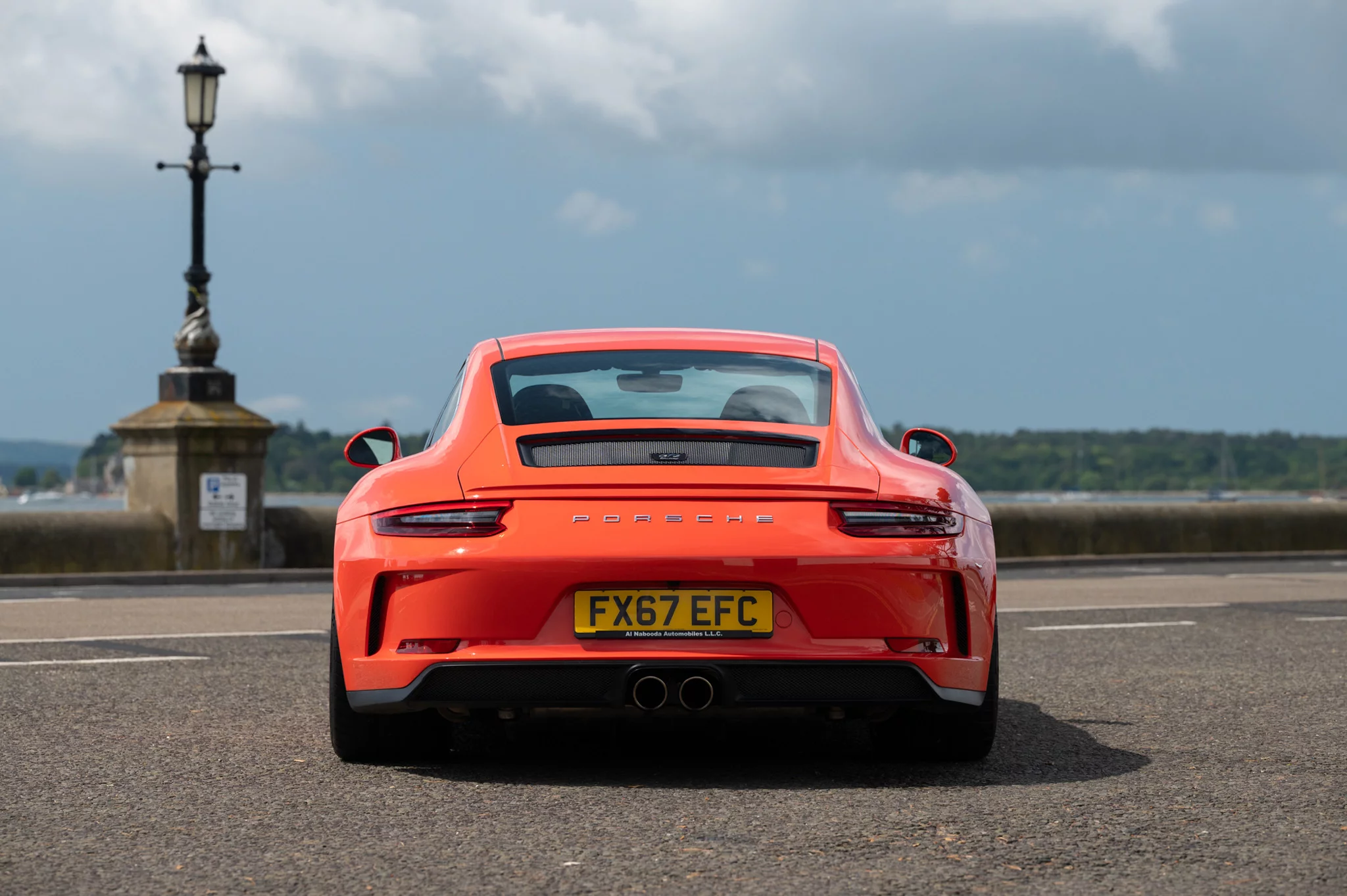 Lava Orange Porsche 911 GT3