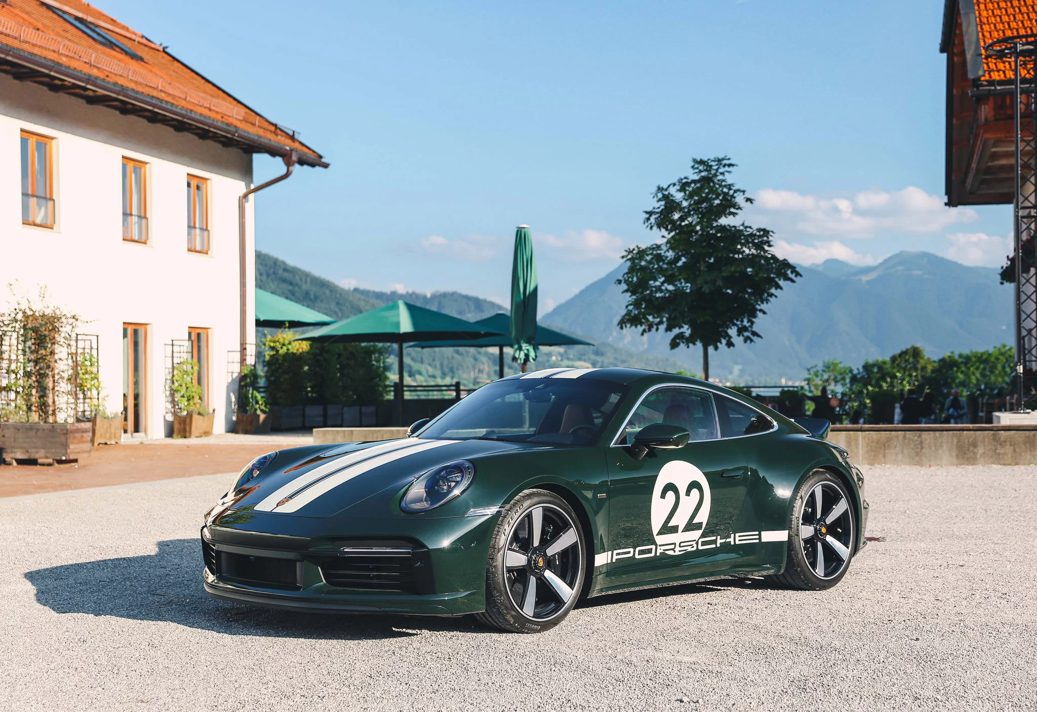 Brewster Green Porsche 911 Sport Classic
