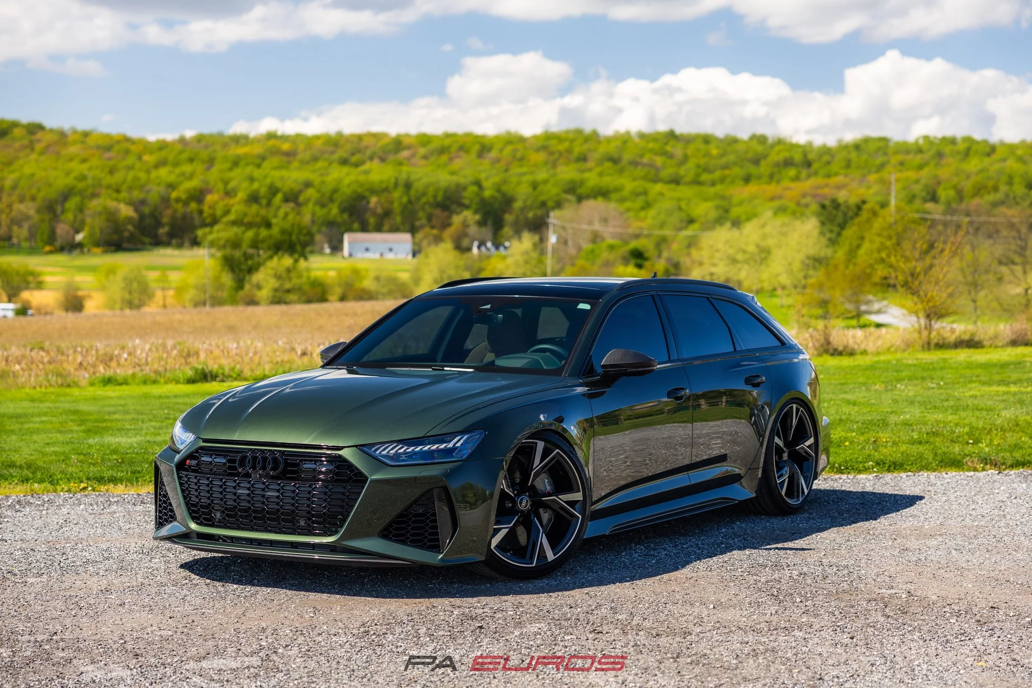 Oak Green Metallic Audi RS6 Avant