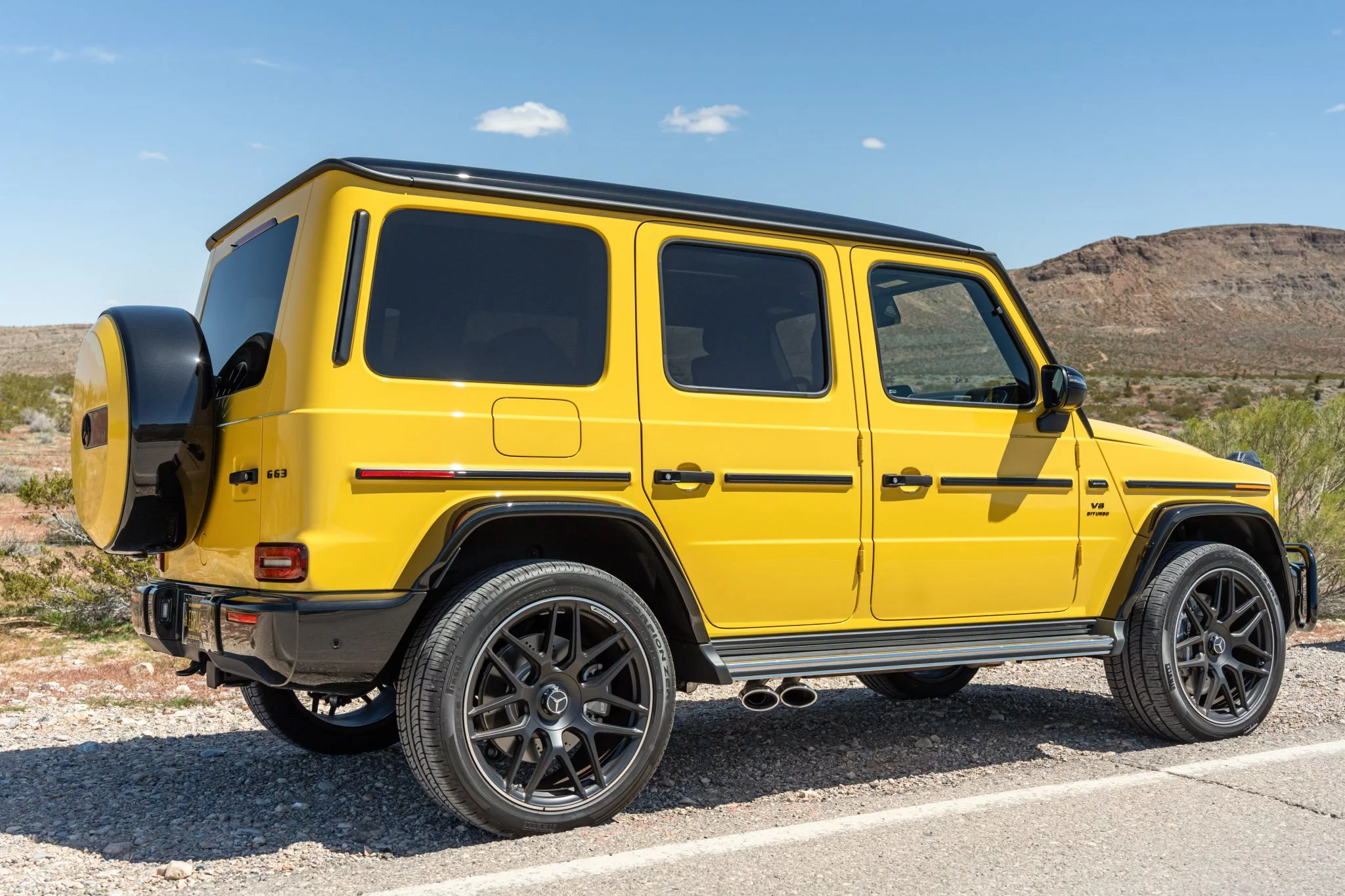 Sun Yellow Mercedes-AMG G 63