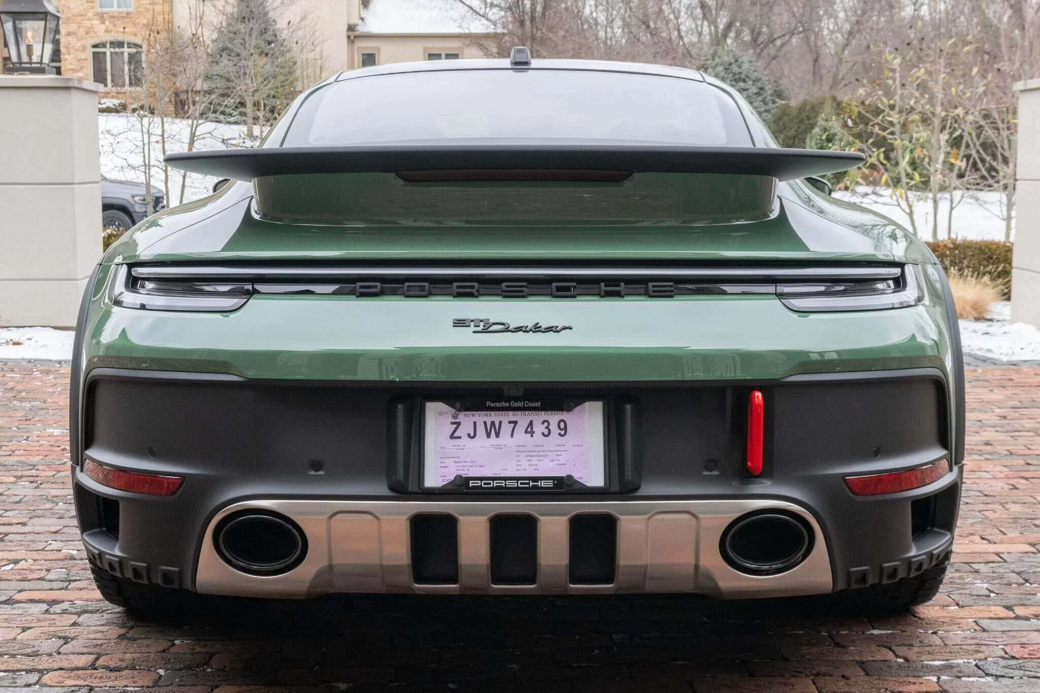 Auratium Green Porsche 911 Dakar
