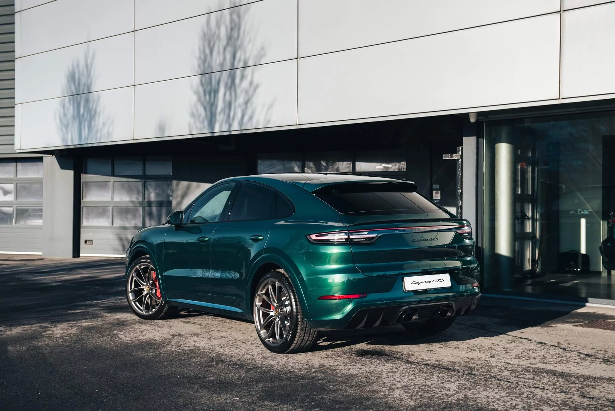 Porsche Racing Green Metallic Porsche Cayenne