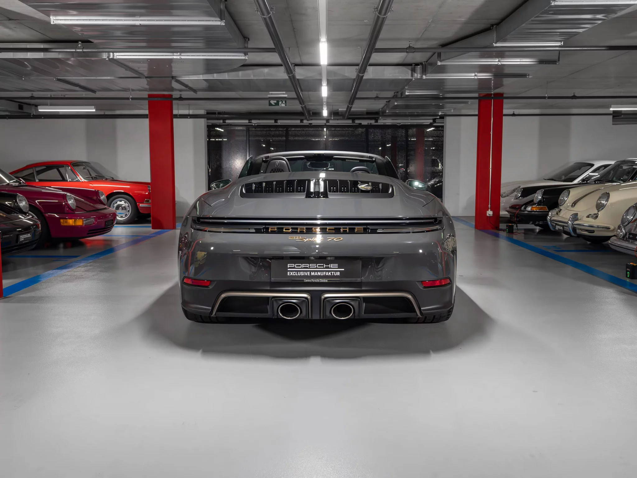 Graphite Grey Porsche 911 Spirit 70